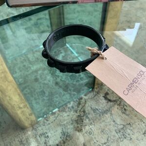 Carmen Sol Signature Bracelet Black New With Tag